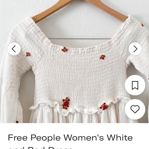 Free People  Counting Dasies Mini Dress - Picture 5 of 8